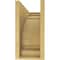 Ekena Millwork 7"W x 21"D x 14"H Classic Hughes Rough Cedar Woodgrain TimberThane Corbel, Primed Tan CORUR07X21X14HUGRCPR - alternate 6